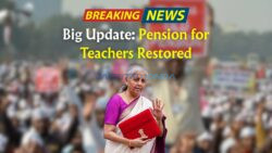 Old Pension Returns for Teachers – Govt Move Brings Big Retirement Security for Thousands