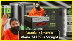 Unbelievable Deal: Patanjali Offers Inverter and Battery Combo for ₹4,000 to Power Your AC and Cooler for 24 Hours